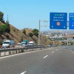 스페인 유료 도로.  특별 주차 구역