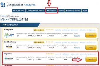 Kako posuditi novac pomoću Yandex novčanika
